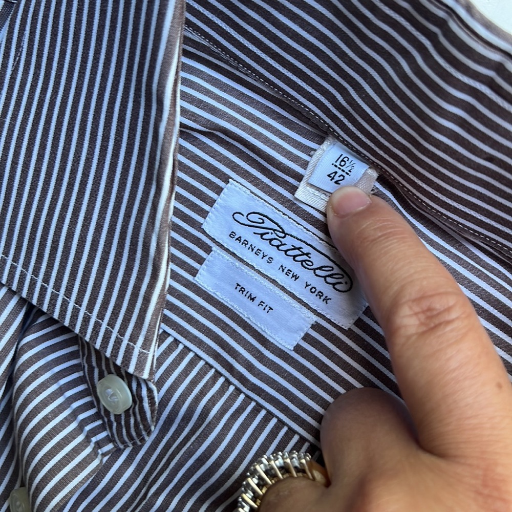 Barneys Piattelli button down - Picture 7 of 9